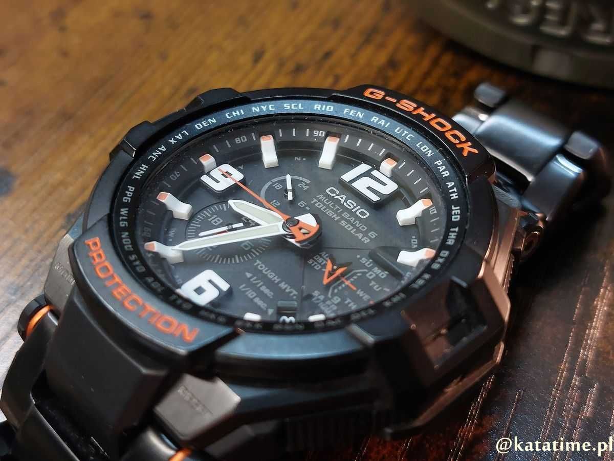 Zegarek męski Casio GW-4000-1AER G-SHOCK Waveceptor używany gwarancja