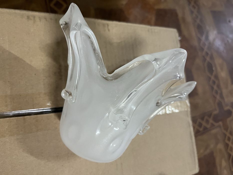 Klosze szklane do żyrandoli 4 sztuki