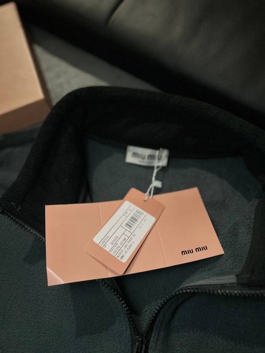 Флісова кофта,фліска худі Miu Miu