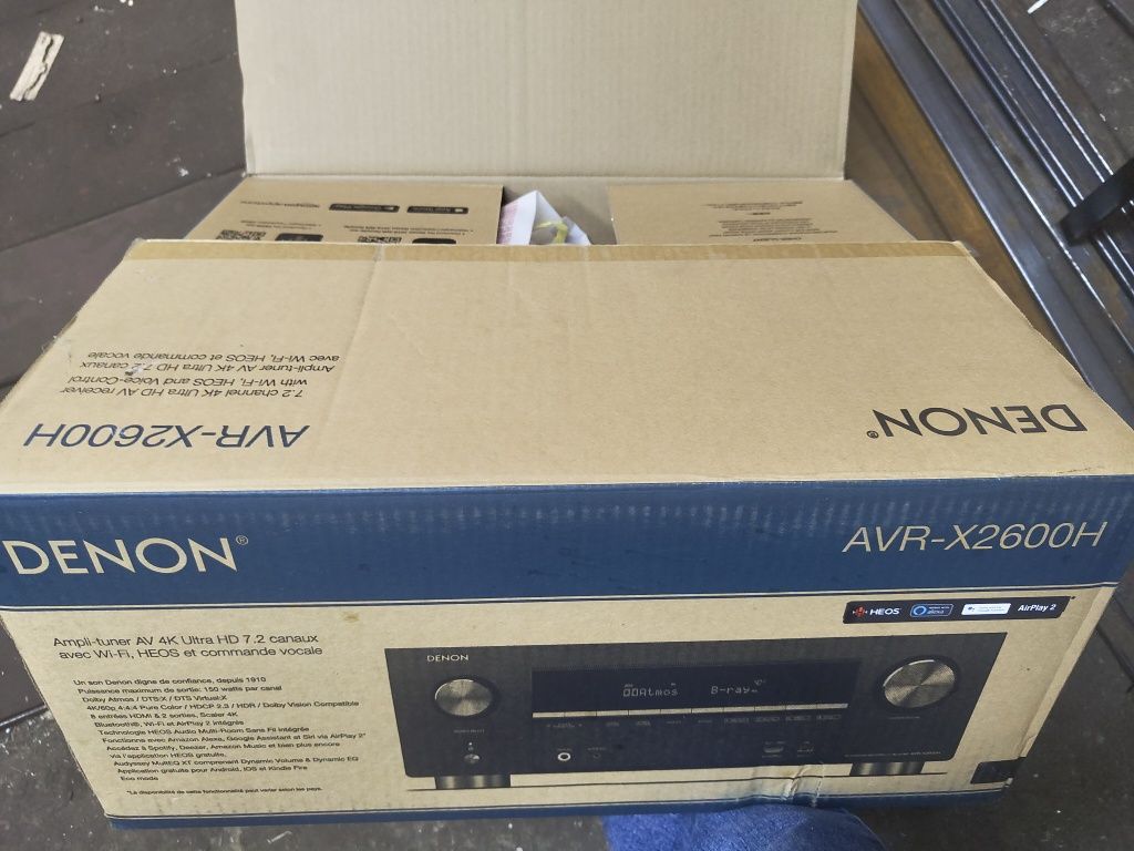 Amplituner Denon AVR X2600H 7.2 wifi, BT ,4K.