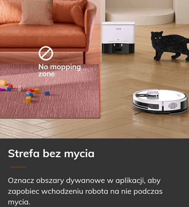 Odkurzacz Ilife A12pro robot sprzątający stacja LIDAR , roomba xiaomi