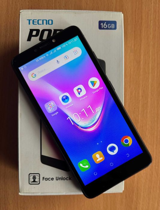 Tecno POP 2F (B1f) 1/16GB DualSim Midnight Black