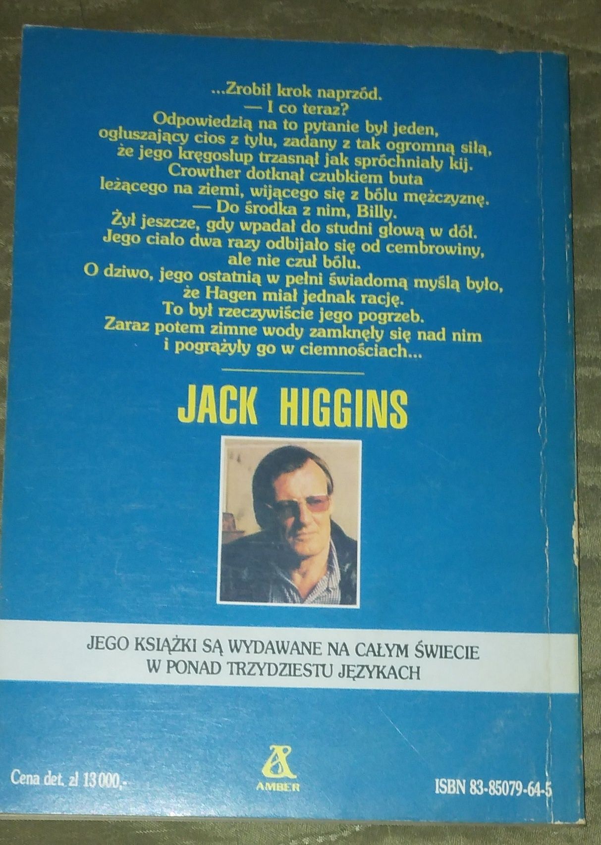 Mroczna strona ulicy - Jack Higgins