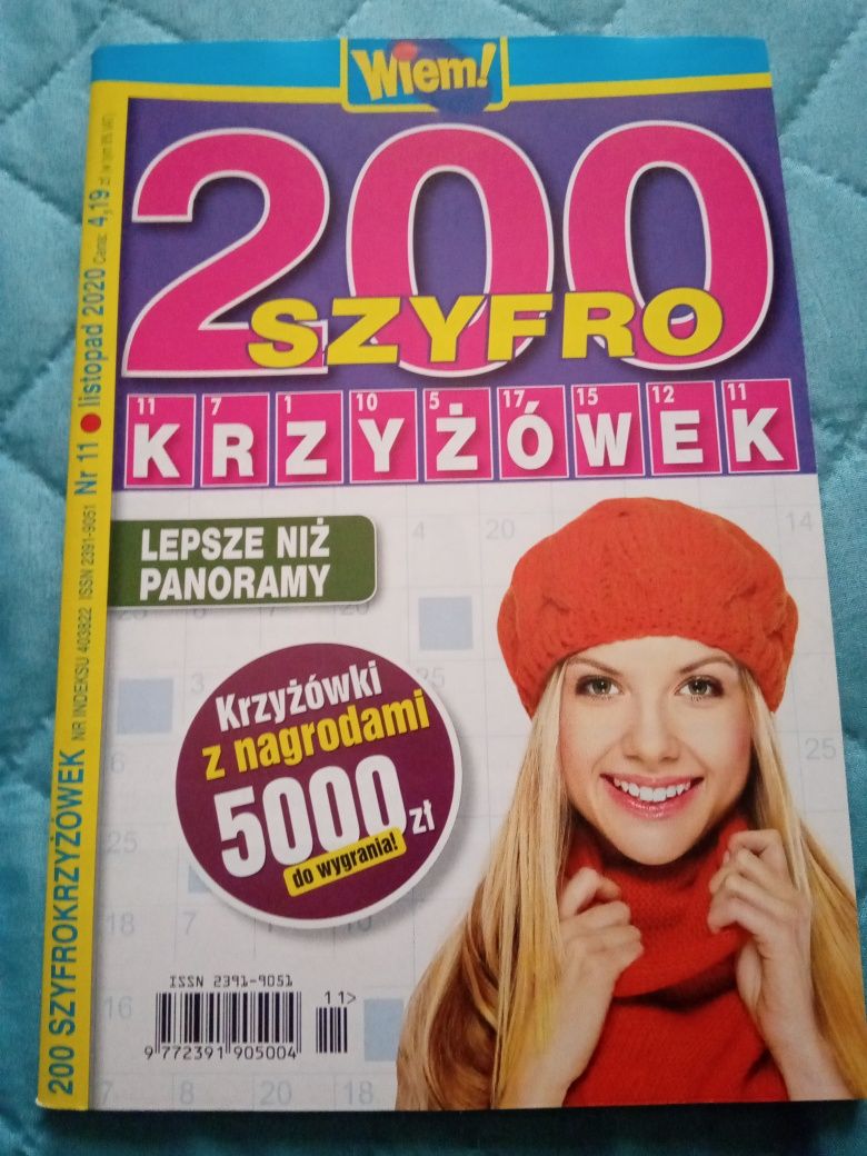 200 szyfro krzyżówek