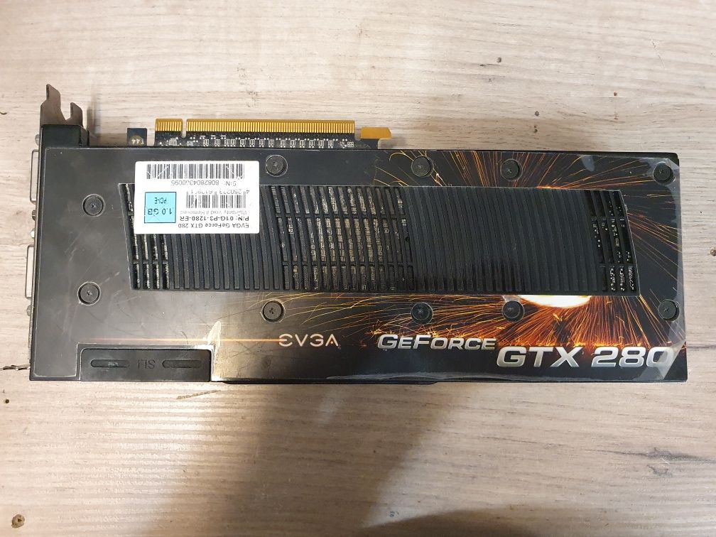 Karta Graficzna Nvidia GeForce GTX280 Evga ORYGINALNA FOLIA