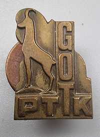 Wpinka PTTK GOT PRL metalowa