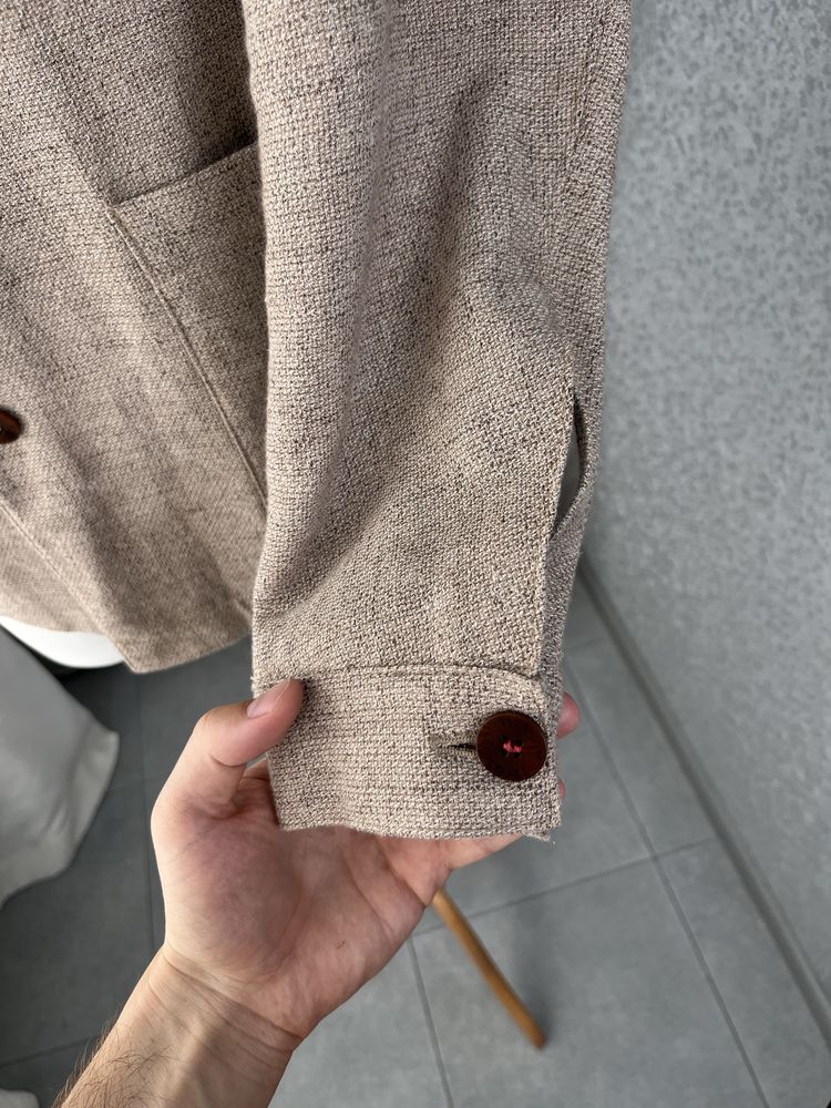 Льняний піджак club of gents suitsupply zegna