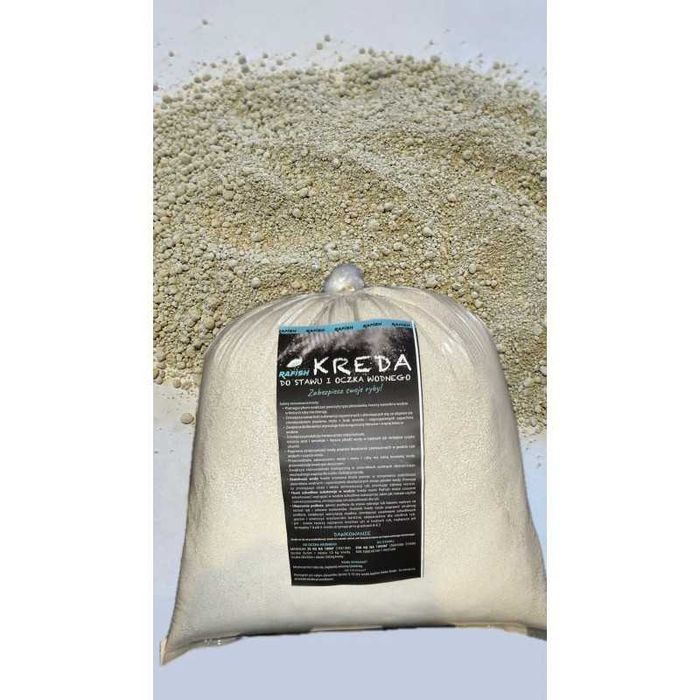 25 KG KREDA DO STAWU I OCZKA WODNEGO - certyfikowana atest ekologiczna