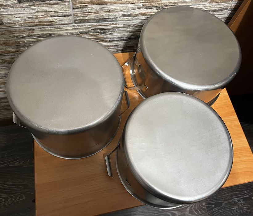 Кастрюли нержавейка СССР 5; 6 и 6,5 л. нержавеющая сталь. Качество!