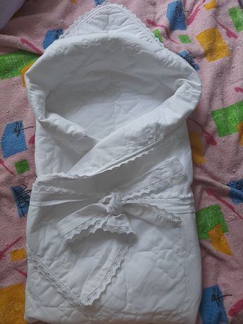 Конверт-одеялко белое