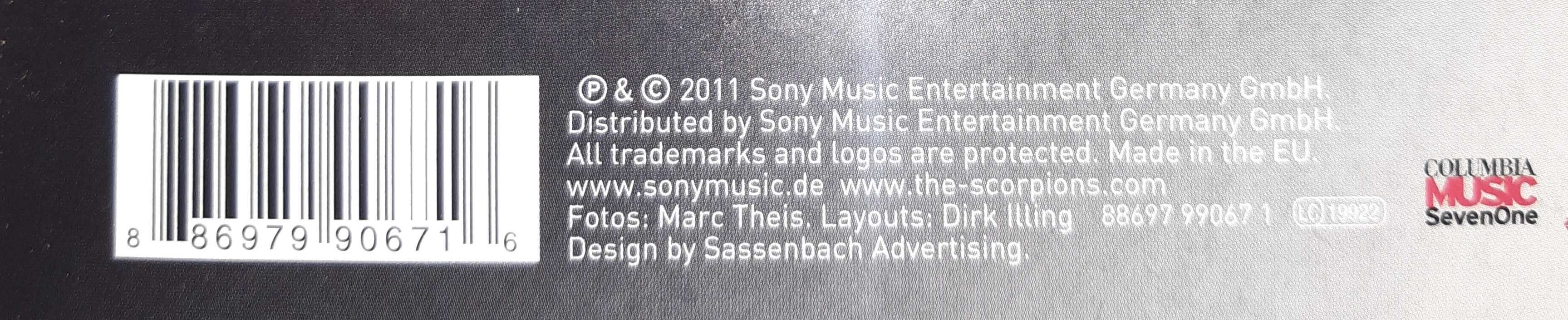 Scorpions Comeblack Winyl Vinyl 2LP nowa w folii Sony Music