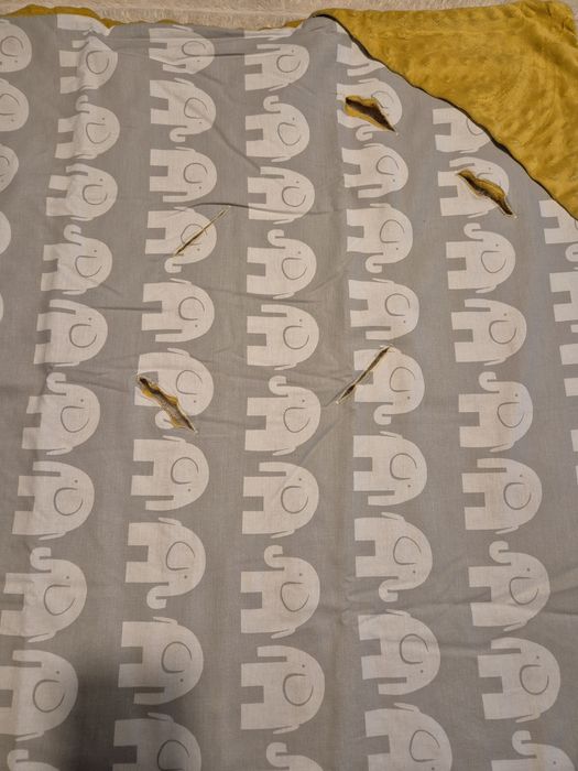 Kocyk do fotelika/wózka Babymam 80x80.