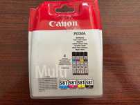 4x TUSZ oryginał CLI581 PIXMA TS8350, TS9150 TS9155 TS9550 TR7550