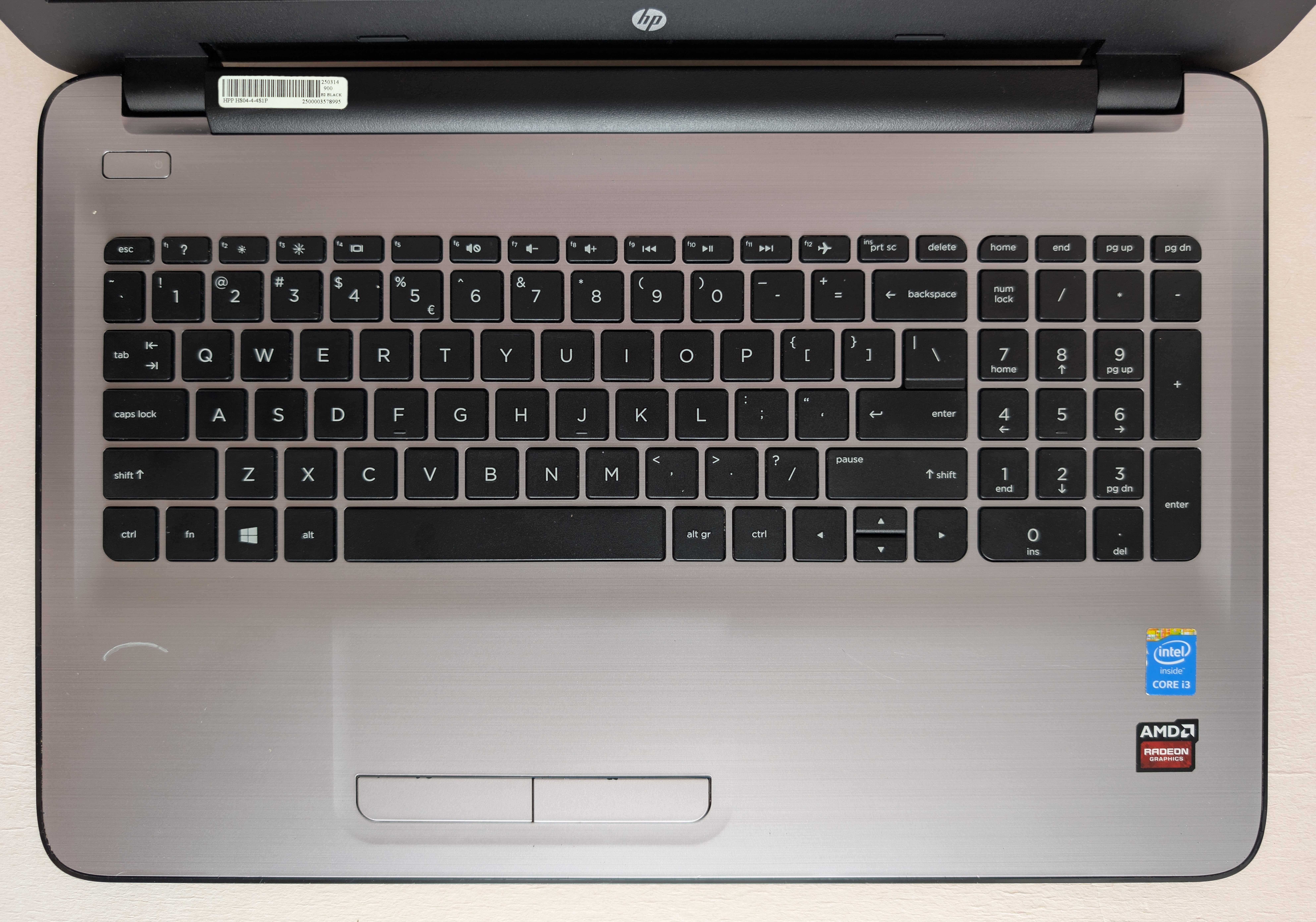 Laptop HP 250 G5/15.6/i3-5005U-2.7GHz/AMD R5 M330-2GB/12G/SSD240/Win10
