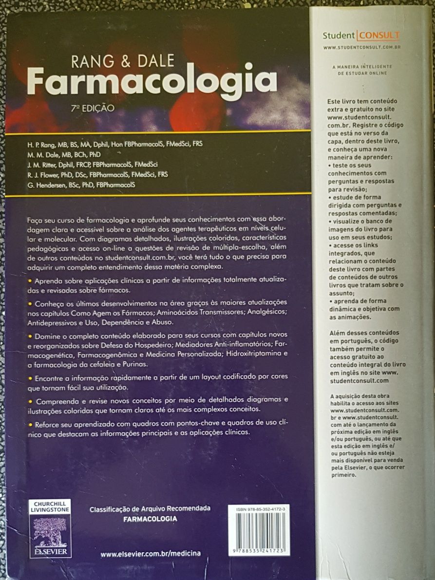 Farmacologia Rang & Dale