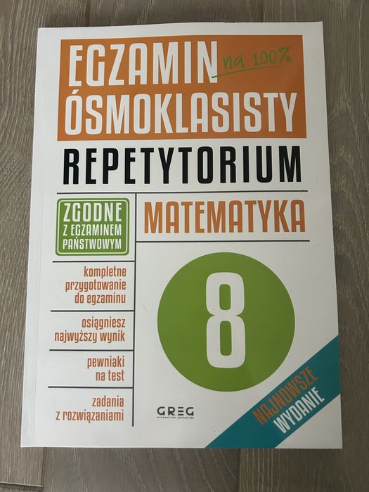 egzamin ósmoklasisty.Repetytorium: jezyk angielski,polski,matematyka