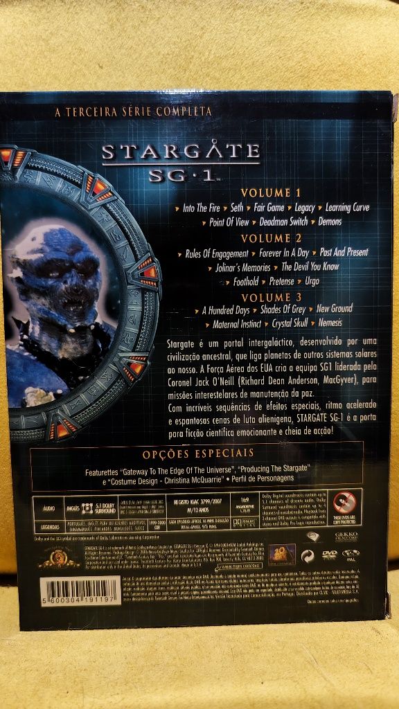 Stargate SG1 - season 3 dvd