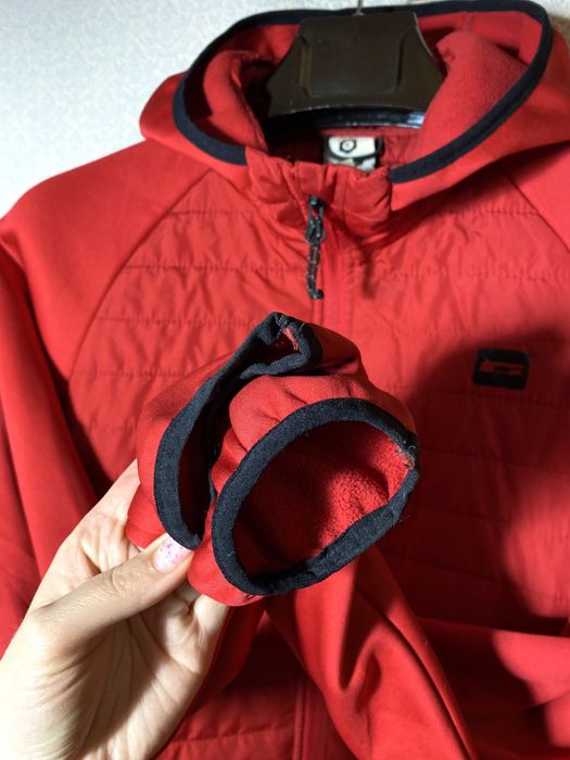 Куртка микропуховик Jack Jones red L размер