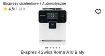 Ekspres 4Swiss Roma A10 Home biały