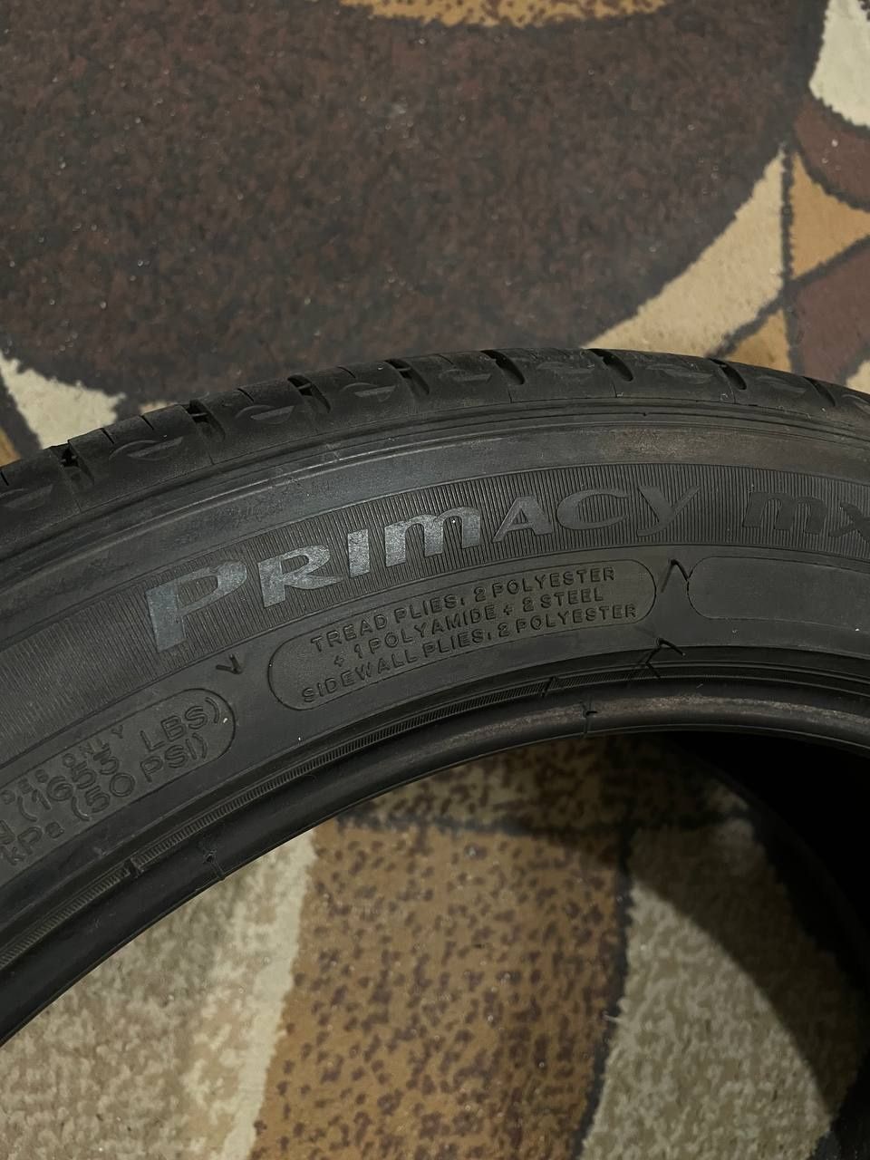 Продам резину Michelin Primacy 18  всесезонка комплект 4 шт