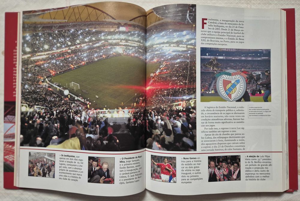 Livro "Sport Lisboa e Benfica 100 Anos de Lenda 1904 | 2004"