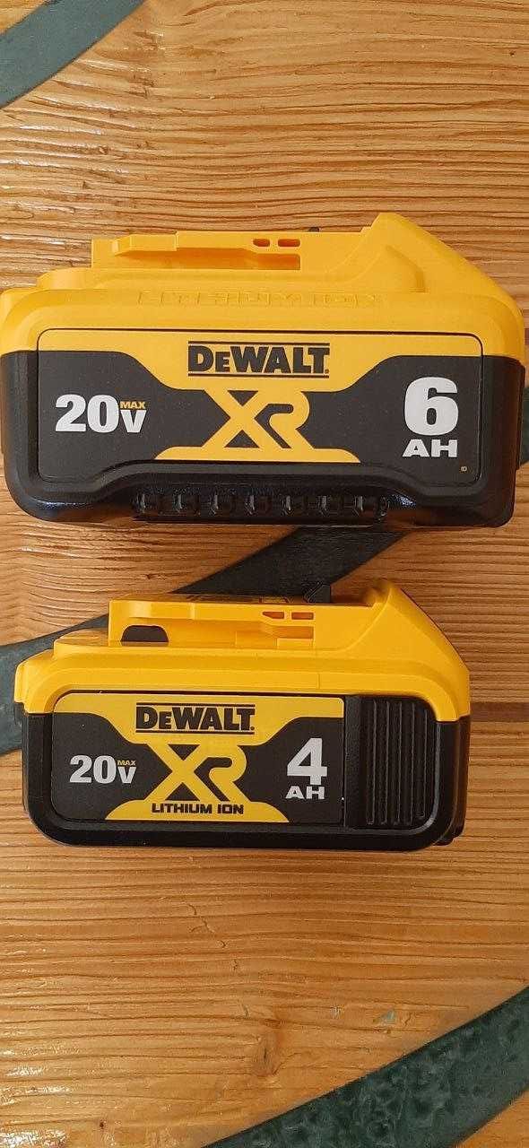 Набір DeWalt DCB246CK акумулятор 6aH 4aH зарядне DCB115 + сумка