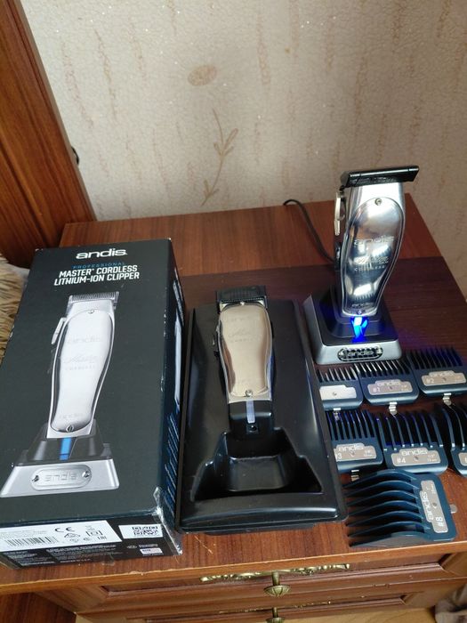Andis Master MLC Cordless професійні 2 машинки для стрижки (U