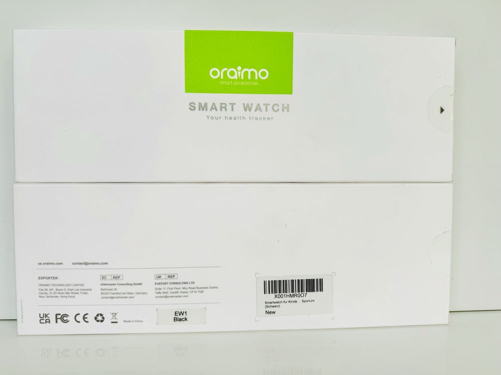 Новий Смарт годинник ORAIMO EW1 Чорний