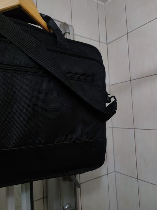 Elegancka torebka Think Pad materiałowa męska torba laptop notatnik du