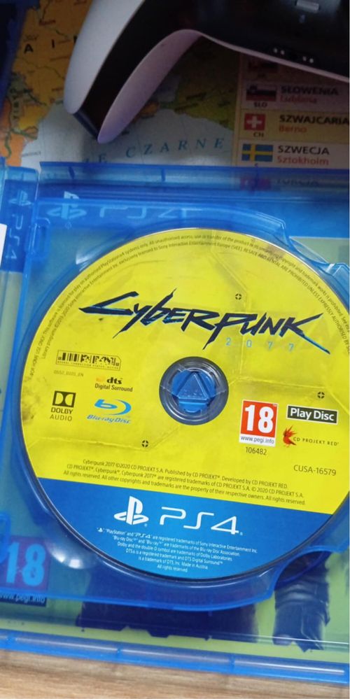 Cyberpunk 2077 PS4 z aktualizacja na PS5