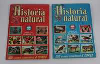 Cadernetas Historia Natural Álbum 1 e 2 completos - 1958