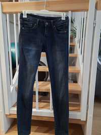 Spodnie H&M jeansy super skinny niska talia 26/30
