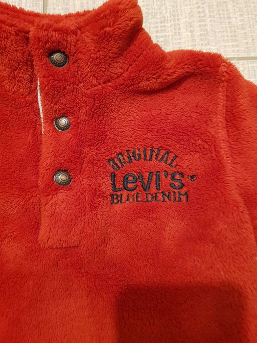 ciepła oryginalna bluza Levi's 80-86