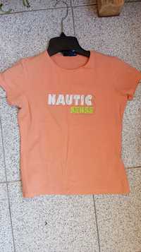 T-shirt laranja M (Quebramar)