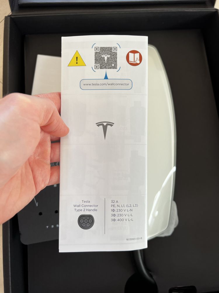 Tesla wall connector