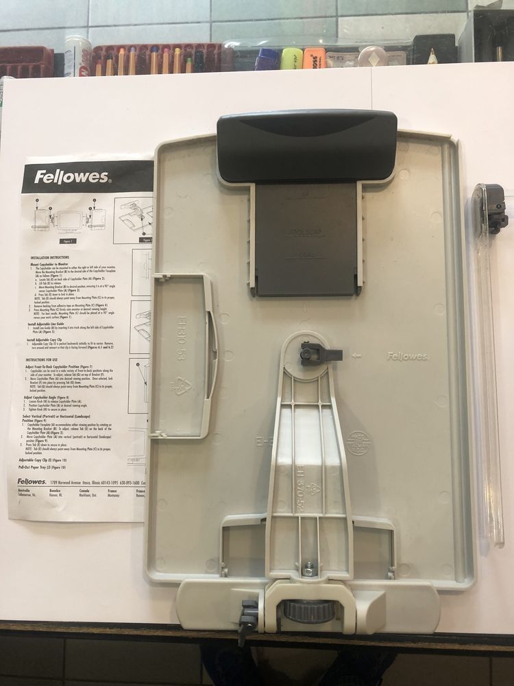 Uchwyt do monitora Fellowes A4