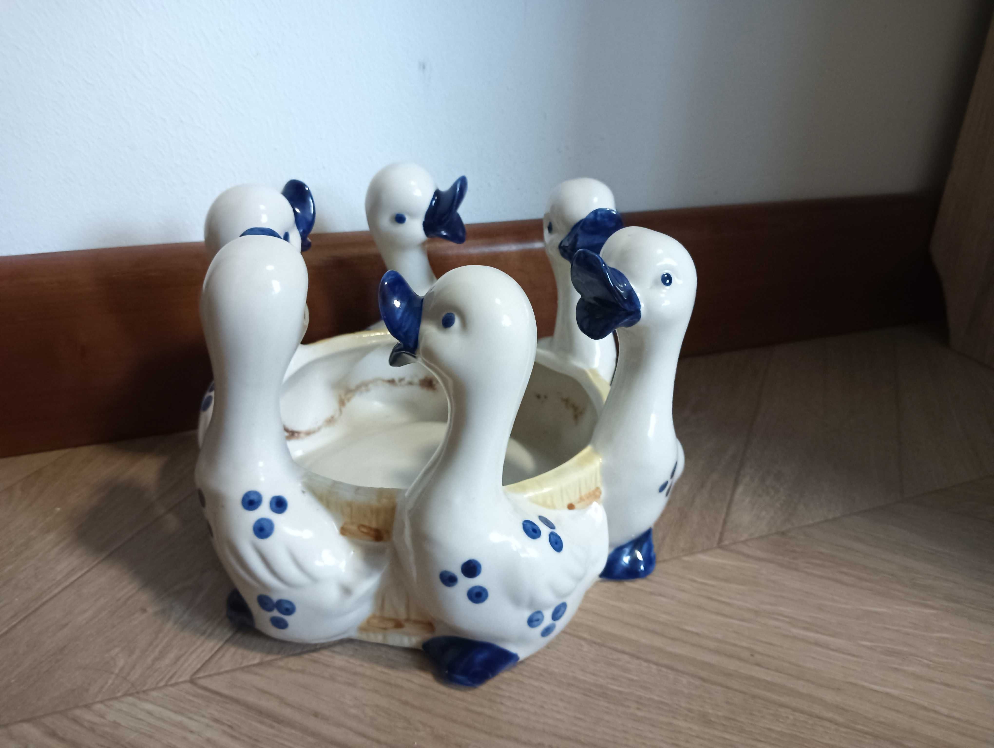 Naczynie porcelanowe gąski kaczki misa, pojemnik