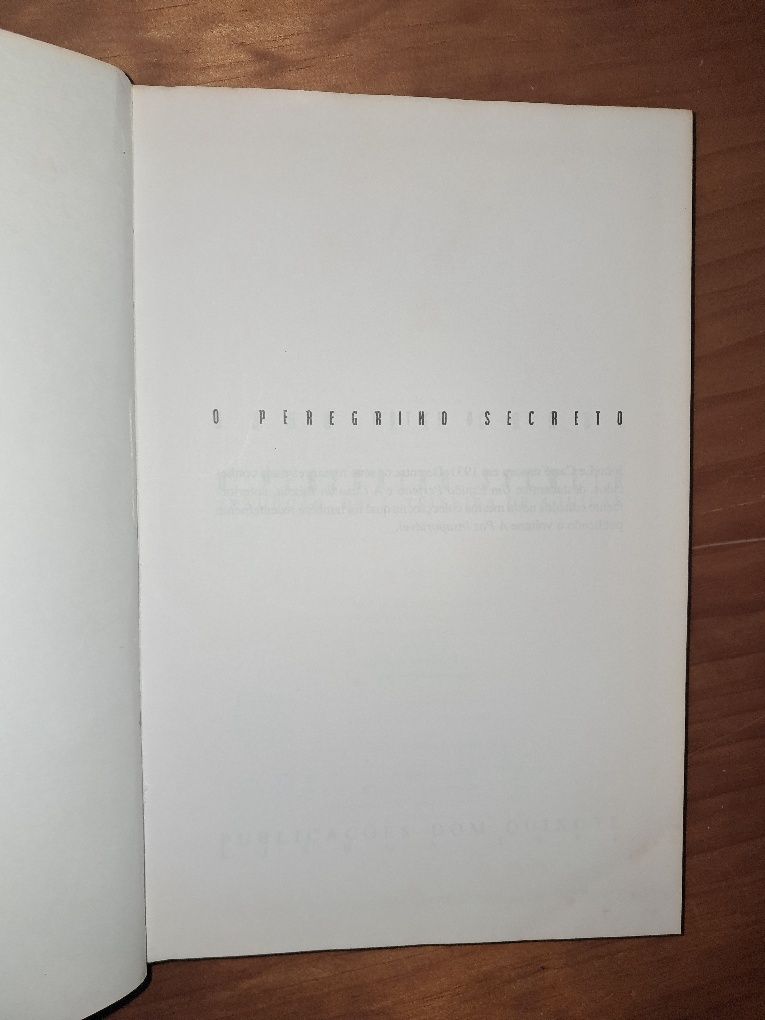 Livro O Peregrino Secreto de John Le Carré
