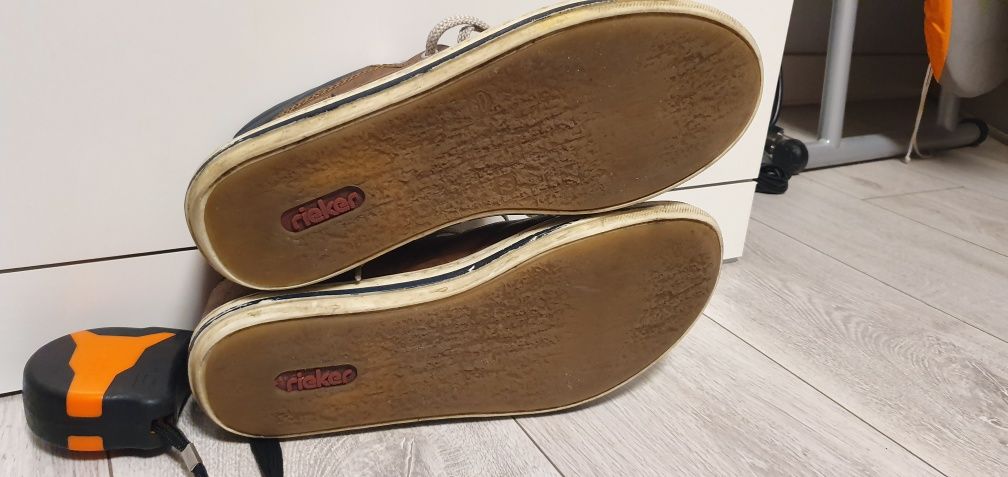 Buty skórzane RIEKER męskie rozmiar 42,5 wkładka 27cm