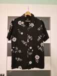 Koszula "hawajska" czarna unisex H&M
