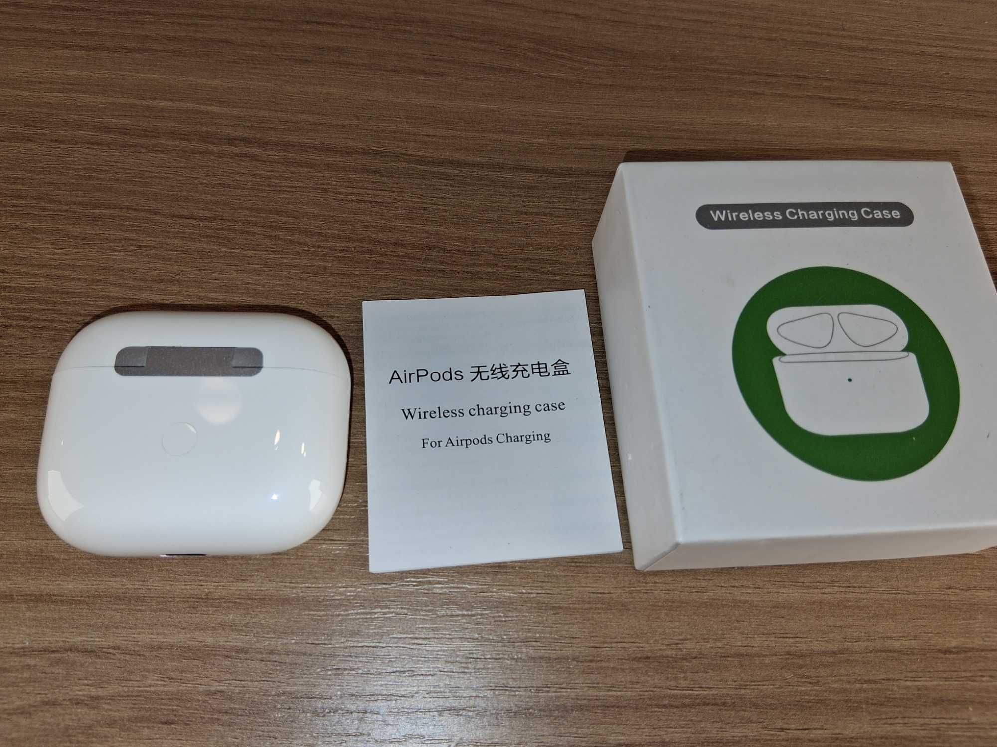 Y094 Bezprzewodowe Etui Ładujące Case Do Słuchawek AirPods Białe