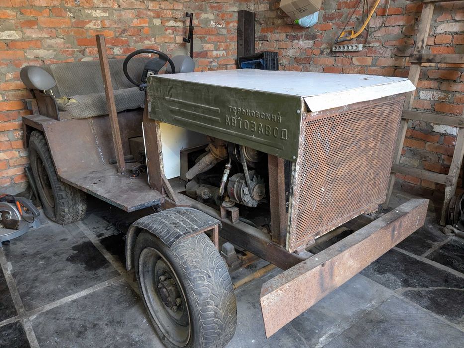 Саморобний трактор