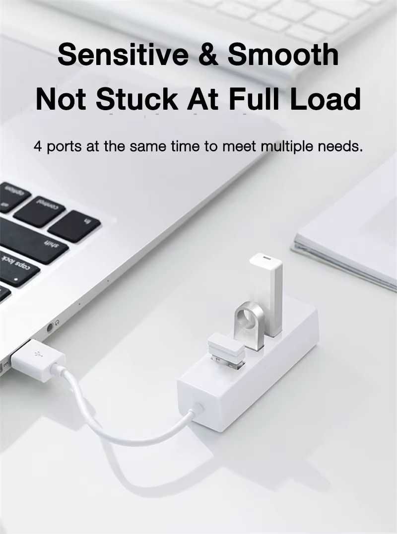USB HUB хаб на 4 порти