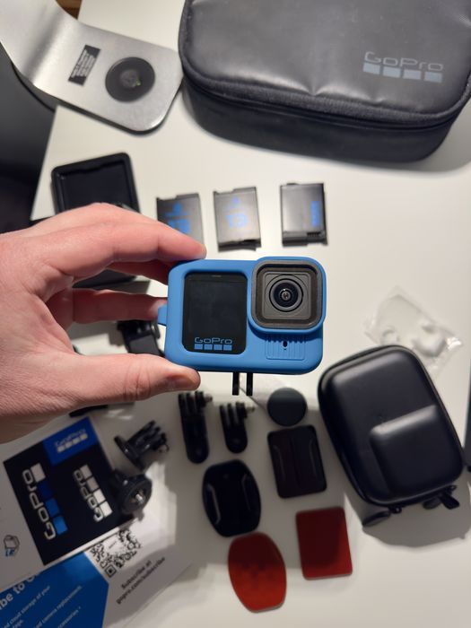 Gopro Hero 13 Black 5.3K Akcesoria Baterie Pokrowiec Wifi