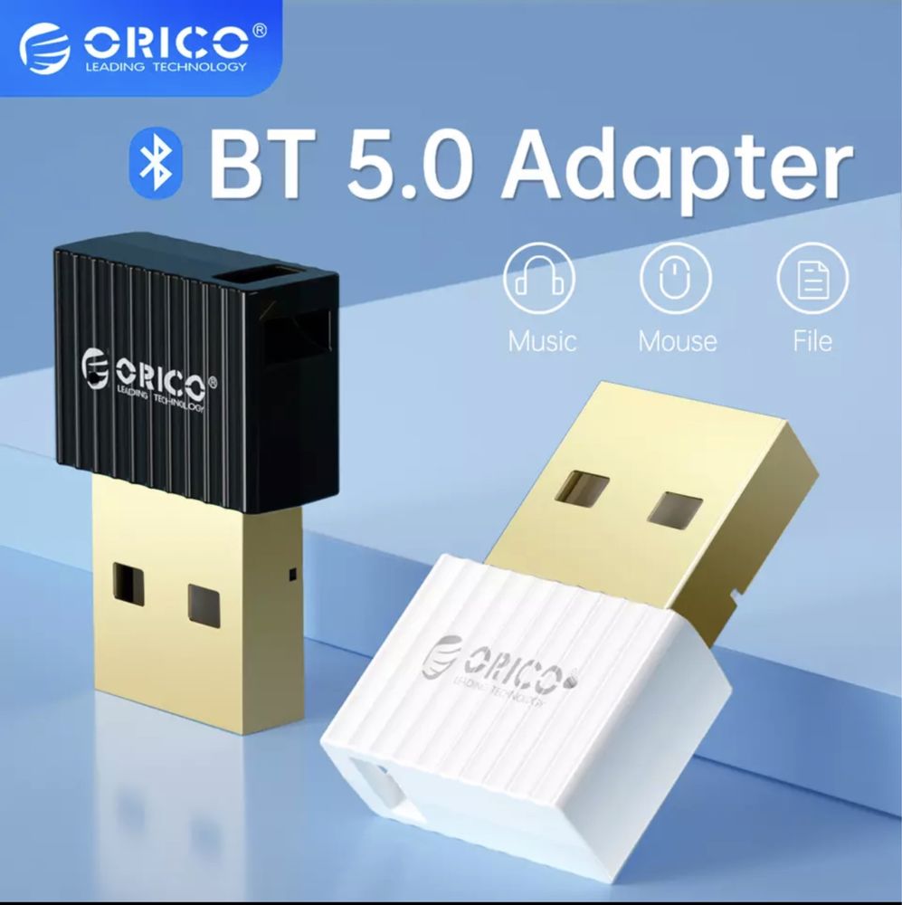 Bluetooth 5.0 адаптер ORICO USB с поддержкой aptX беспроводной для ПК
