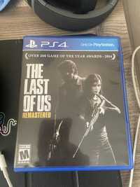 Диск на Ps 4 Last of us 1 Remastered