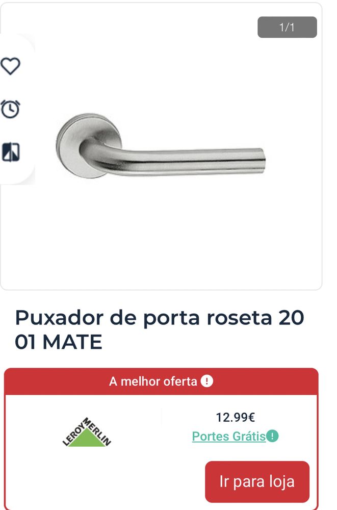 Puxador porta novo