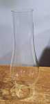 Chaminé em vidro transparente, para interior de candeeiro