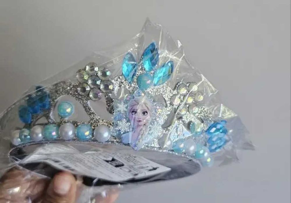 Korona opaska Elsa Kraina Lodu akcesoria przebranie