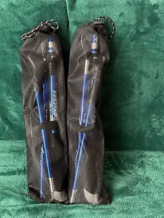 COVACURE Kijki do Nordic Walking – Składane, Regulowane, Lekkie